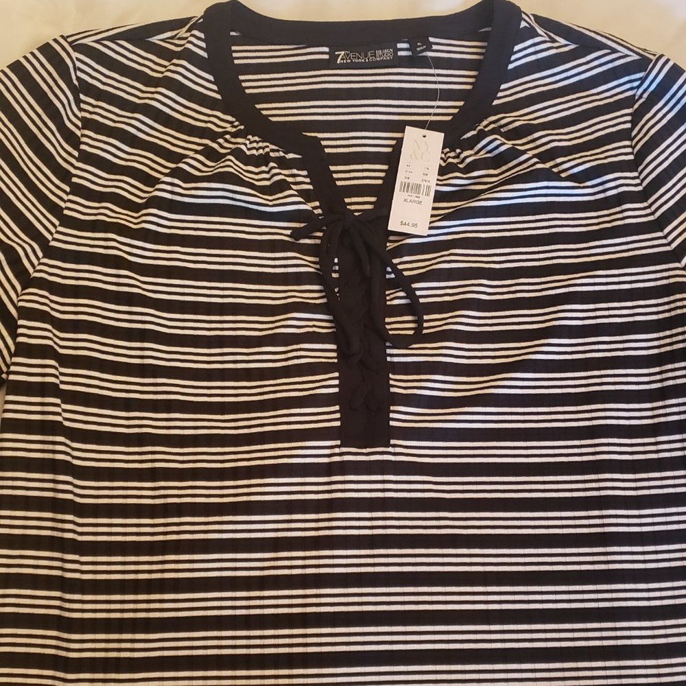 NWT NY&Co 3/4 sleeve blouse